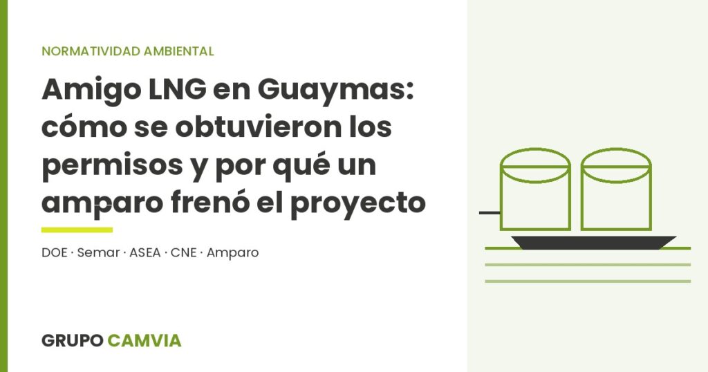 Portada: permisos de Amigo LNG en Guaymas, Sonora